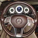 14-15 Mercedes Class Coupe Conv A207 C207 Sport Steering Wheel W/paddle(brown). Fixed Price $199.99.