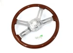 New 29525 Roadmaster 18IN Steering Wheel Chrome 4 Spoke Fits Kenworth. Fixed Price $225.00.
