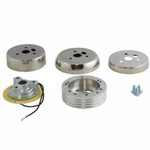 Polished Hole Steering Wheel Hub Adapter Ford Mustang Galaxie 1965-1969. Fixed Price $62.99.