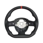 Full Leather Sport Steering Wheel For Audi 2004-2012 A4 2008-2010 A5 Red Line. Fixed Price $269.00.