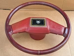 77-89 Cadillac Deville Brougham Dorado Fleetwood Steering Wheel Red Leather. Fixed Price $349.95.