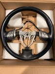 2008-2014 Subaru Impreza/sti/wrx Steering Wheel *red Stitching* Blk Leather Oem. Fixed Price $150.00.