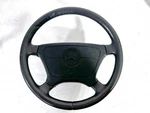 Leather Steering Wheel Black 400MM Fits 92-99 Mercedes R129 W124 W140 W201. Fixed Price $232.43.