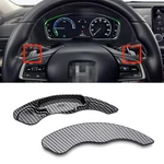 Steering Wheel Paddle Shift Extend Carbon Fiber Trim For Honda Accord Civic Cr-v. Fixed Price $25.99.