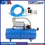 For Train Motorhome Horns 1.6 Gallon 150 Psi Dc 12V Air Compressor Kit. Fixed Price $87.73.
