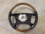 Bmw E38 E39 Wood Leather Steering Wheel Single Stage 32341162083 740I 540I Oem. Fixed Price $195.00.