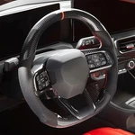 Heated Real Carbon Fiber Steering Wheel Fit Ford Mustang Gt S650 2024-2025. Fixed Price $350.00.