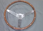 Original 60'S-70'S Grant Real Wood Steering Wheel Shelby Accessory Muscle Car. Fixed Price $645.00.