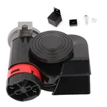 12V 130DB Electric Dual Tone Compact Air Horn Kit For Motorcycle Yacht Boat. Fixed Price $19.43.