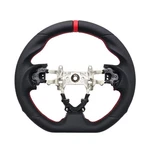 Sports Black Leather 3D Red Steering Wheel For 2012-2015 Honda Civic GEN9 Si New. Fixed Price $255.55.