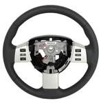 Black Leather Steering Wheel W/switches Fits 2007-09 Nissan Quest 48430-ZM80C. Fixed Price $166.01.