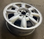 #59361A 02-09 Mini Cooper Oe Used Wheel Silver 15" 36111512347. Fixed Price $128.25.