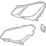 New Genuine Mercedes-benz Lamp Unit 207820846164 / 207-820-84-61-64 Oem. Fixed Price $1641.38.