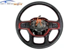 2019 - 2025 Ram 1500 Rebel Heated Leather Steering Wheel Red Stitch Oem 6GE062X7. Fixed Price $299.00.