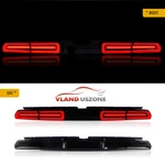 Smoked Led Tail Lights For Dodge Challenger W/yellow Sequential Rear Lamps 08-14. Fixed Price $599.99.