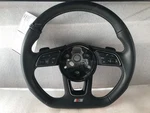 17-20 Audi S4 S5 A3 A4 A5 Flat Bottom Steering Wheel, Paddle Shift Oem 8W0419091. Fixed Price $369.90.