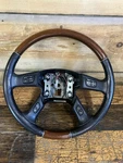 2003-2006 Cadillac Escalade Platinum Factory Woodgrain Steering Wheel 03-06 Gm. Fixed Price $89.00.