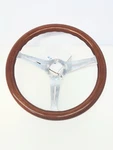 Steering Wheel GT0702 *wood Grain!! With Install Parts!. Fixed Price $111.87.