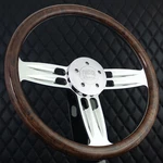 Forever Sharp 18" Steering Wheel Big Rig Burlwood Ken W900 & Pete 320-389 T04. Fixed Price $208.00.