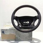 New Oem Mercedes Black Leather Wood Steering Wheel 2001-2007 C-class 203 Genuine. Fixed Price $495.00.