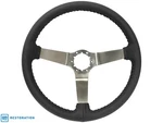1977-82 Corvette Black Leather Steering Wheel, Stainless Steel, 3952700 333590. Fixed Price $260.99.