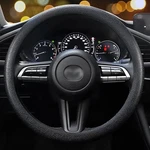 Steering Wheel Cover For Most Cars, Non-slip Silicone Material, Black. Fixed Price $26.15.