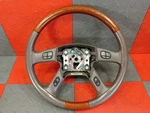 2003-06 Cadillac Escalade Ext WOODGRAIN/TAN-152 Steering Wheel Assy OEM#15188751. Fixed Price $154.38.