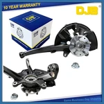 Pair Front Steering Knuckle & Wheel Bearing Hub Ford Fusion Zephyr Mkz Milan. Fixed Price $218.00.