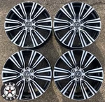 Lexus LX600 2022-2025 Oem Factory Wheel Set 22" Rims 74402 Black/machined #s. Fixed Price $1150.00.
