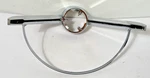 1966-67 Chrysler 300 Imperial New Yorker Chrome Steering Wheel Horn Oem. Fixed Price $65.00.