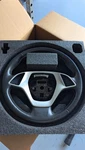 2014-2019 C7 Corvette Blk Leather Round Oem Steering Wheel Gray Stitching. Fixed Price $299.00.
