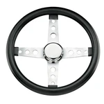 Steering Wheel 13-1/2 Diameter 1-3/4 Dish Spoke Bolt Dunebuggy & Vw. Fixed Price $165.99.