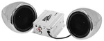 Boss Audio 600W 2-SPEAKER Bluetooth Sound System Chrome Yamaha Rhino Viking Utv. Fixed Price $129.99.
