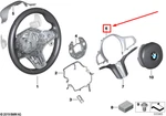 Bmw G20, G28 Steering Wheel Decorative Trim 32308747783 No Duties. Fixed Price $89.49.