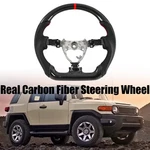 Real Carbon Fiber Sport Flat Steering Wheel For Toyota Fj Cruiser 2007-2014 Us. Fixed Price $292.00.