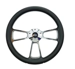 1974-1994 Gmc C-series Pick-up Truck Black & Chrome Steering Wheel Full Kit. Fixed Price $211.57.