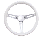 Grant Products 8540W Steering Wheel 13-1/2IN Diameter Spoke White Foam Grip. Fixed Price $80.52.