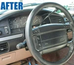 Bmlei Universal Car Steering Wheel Cover With Top Genuine Leather, Anti-slip. Fixed Price $5.00.