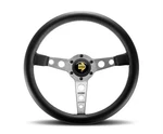 Momo Italy PRO35BK0S Tuning Steering Wheels, Prototipo, Leather / Silver Spoke. Fixed Price $299.99.