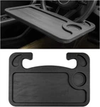 Car Steering Wheel Desk, Multifunctional Auto Seat Stand Trays For Black. Fixed Price $12.99.