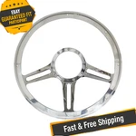 Billet Specialties 30973 3-SPOKE Standard Series Speedway Style Steering Wheel. Fixed Price $270.14.