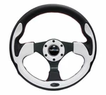 Nrg White Pilota Steering Wheel 320MM Black Pieces With Red Stitching. Fixed Price $120.00.