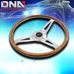 Nrg ST-065 Stlying 365MM Classic Style Aluminum Spokes Wooden Steering Wheel. Fixed Price $210.00.