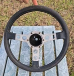 Gm Pontiac 1970-1981 Trans Am Firebird Formula Black Steering Wheel Has Wear. Fixed Price $150.00.