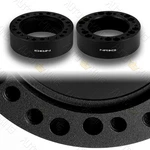 Nrg Universal 1-INCH Black Aluminum Steering Wheel Hub Adapter Spacer SRK-510BK. Fixed Price $36.00.