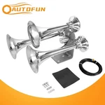 Horns Train Air 3 Trumpets Chrome Plated For Truck/car Loud Sound 150 Db. Fixed Price $122.24.