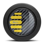 Sparco Horn Button Push Yellow Carbon Style Emblem For Steering Wheel. Fixed Price $29.50.