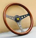 Momo 350MM 14INCH Heritage Indy Black Woodgrain Mahogany Steering Wheel New. Fixed Price $96.99.