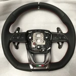 New Lamborghini Urus Steering Wheel 4ML419091D Perforated Leather Red Heated. Fixed Price $2090.00.