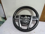 2013 Chrysler Town & Country Leather Steering Wheel Black Audio And Cruise. Fixed Price $54.99.